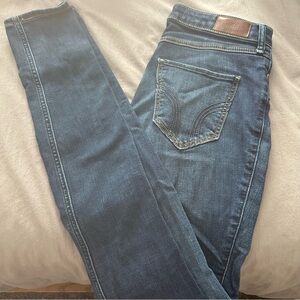 Hollister Blue Skinny Jeans Classic Denim